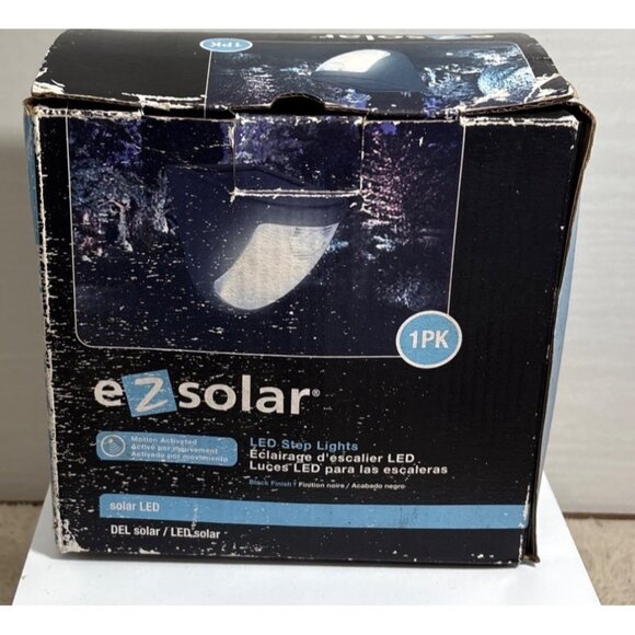 EZ Solar LED Step Light Motion Activated Outdoor Fixture READ - Picture 8 of 8
